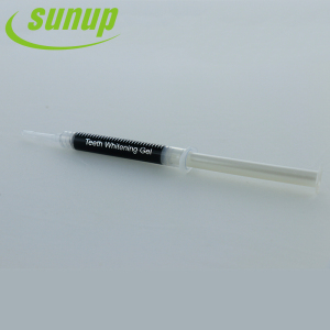 Effective Teeth whitening  Activated Organic Charcoal Teeth Whitening Gel Syringe