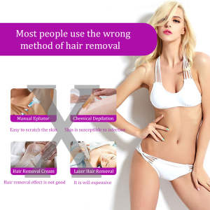 Epsilon Electric Inductive Lady Shaver Professional Painless Laser Hair Removal Machine Epilator