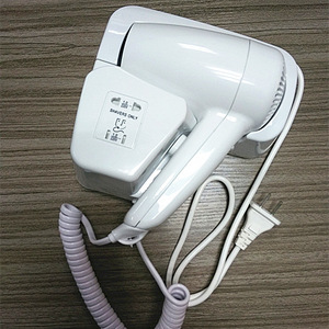 Factory manufacturer wall mounted hotel bathroom hair dryer