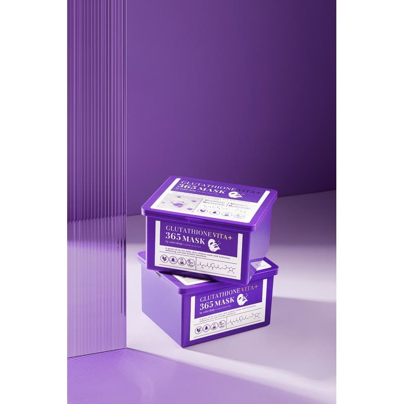 Glutathione Vita Plus 365 Daily Sheet Mask for Brightening &amp; Hydration