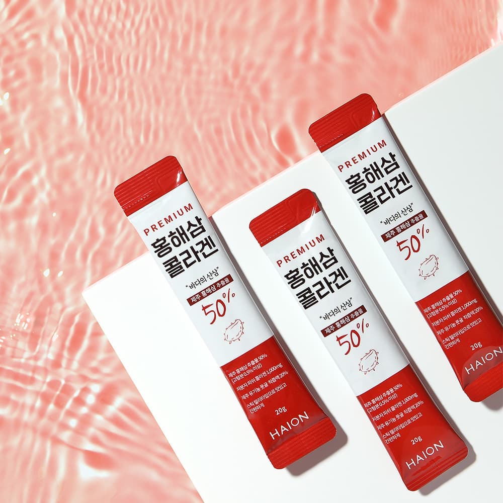 HAION RED SEA CUCUMBER  COLLAGEN JELLY STICK