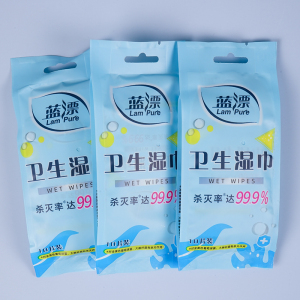 hand wipes wet tissue individual pack in China