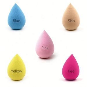 High Quality Top sale water drop cute type makeup cosmetic puff sponge,Non latex cosmetic sponge puff