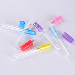 Hot sale 8ml empty glass pen shape spray perfume bottle