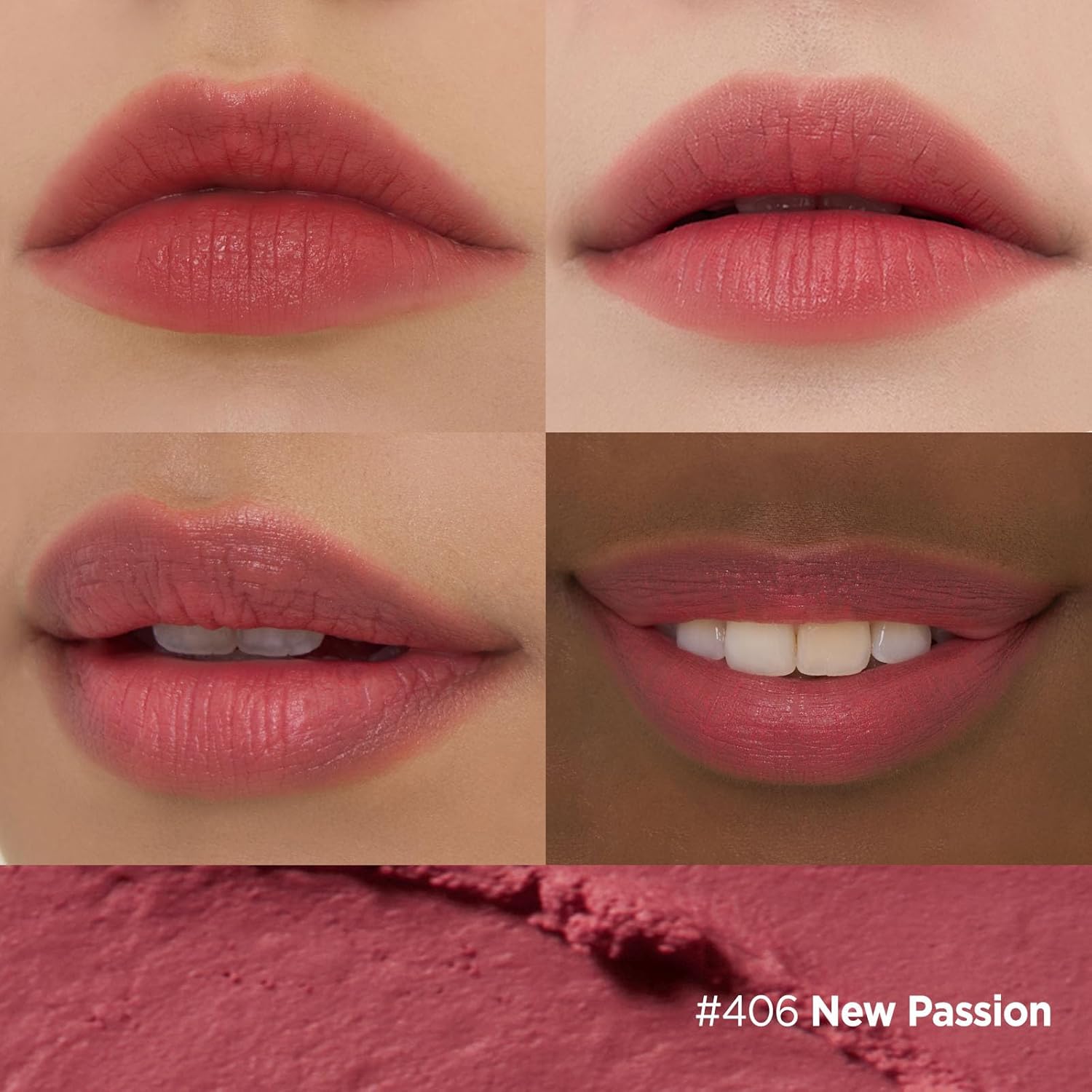 (LAKA) Bulky Matte Lipstick [#406 New Passion] 4g
