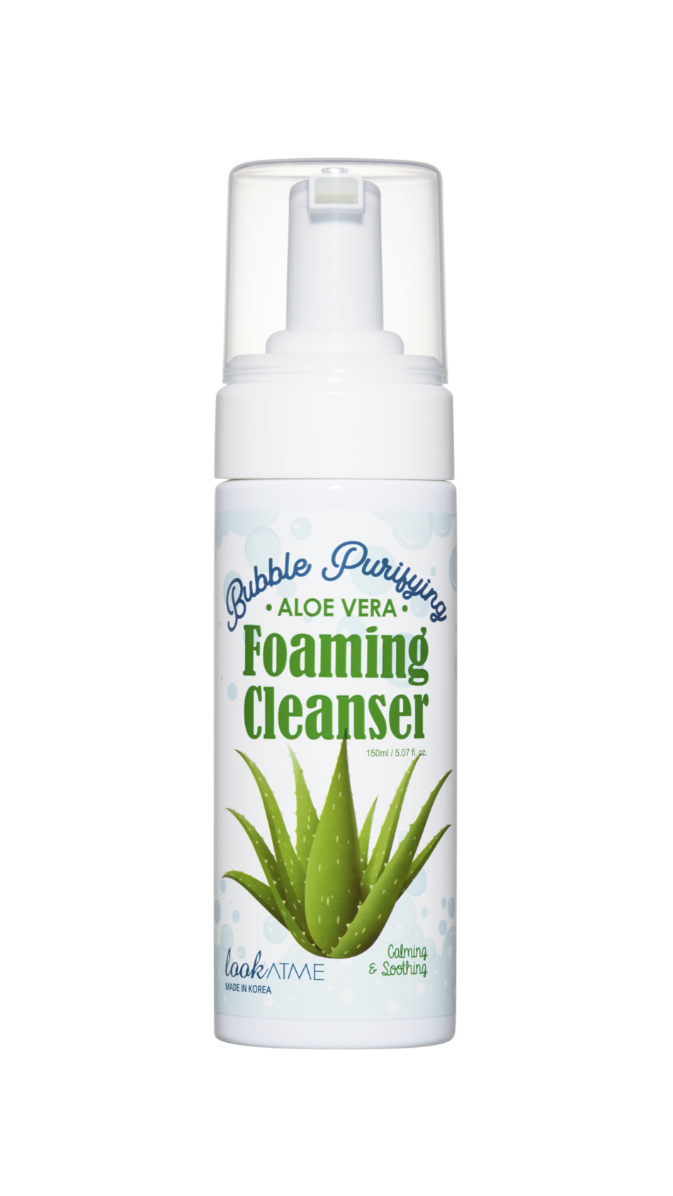 lookATME BUBBLE PURIFYING FOAMING CLEANSER ALOE VERA