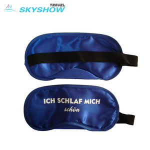 Low Cadmium Travel Comfortable Cotton Covered Azo Free Sleeping Eye Mask