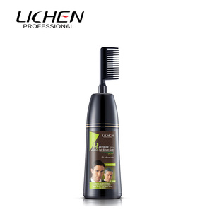 magic comb black hair color dye for men and women