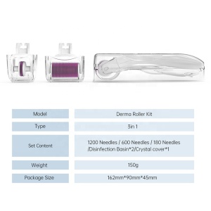 Manufacturer 192 Titanium Needle Mts Dermaroller Face Use 6in1 Best Derma Roller Dr  Pen