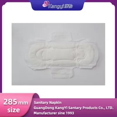 Manufacturer Disposable High Quality Sanitary Napkins for Lady Night Use Close Skin Refreshing Sanitary Pads