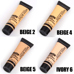 MISS ROSE 37ml liquid foundation for makeup concealer