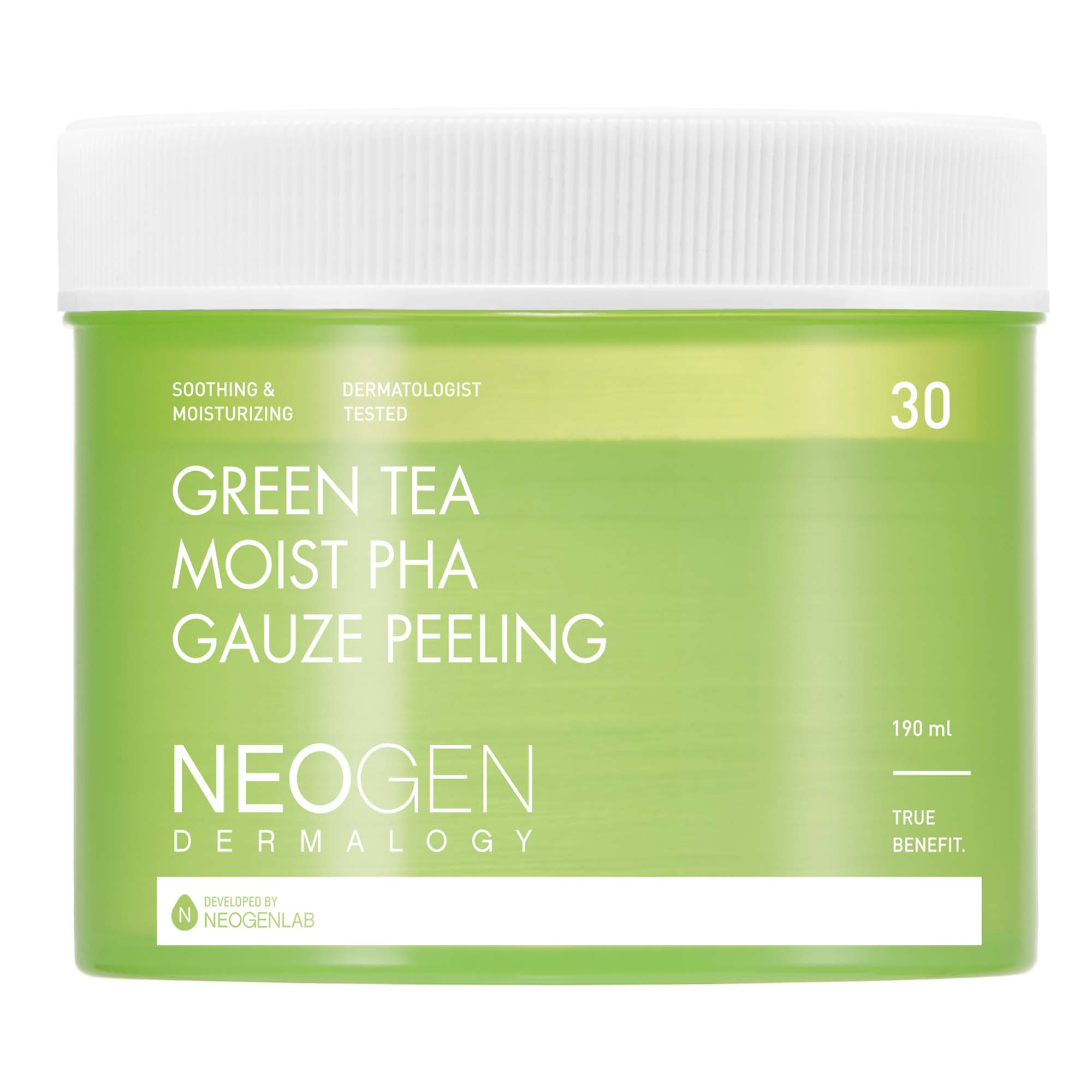 NEOGEN DERMALOGY GREEN TEA MOIST PHA GAUZE PEELING