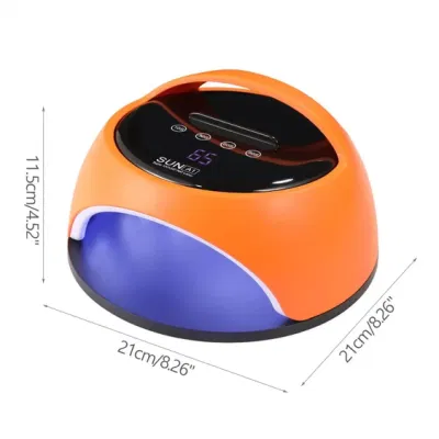 New 360W High Power UV LED Nail Lamp with Phone Holderprofessional Manicure Phototherapy Lamp with Auto Sensor UV Nail Lamp