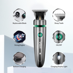 New VGR V-258 Whaterproof Electric Haircut Machine and Nose Hair Trimmer 2in1 Hair Trimmers