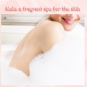 OEM 350ml Skin Lightening Cleanser Spray Bubble shower gel foam body wash Bath mousse