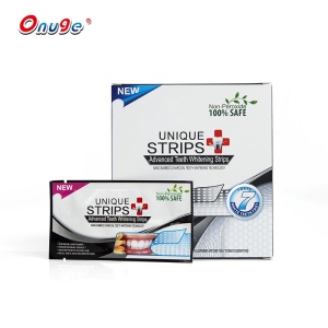 Onuge Oral Care OEM Service Teeth Whitening Charcoal Strips