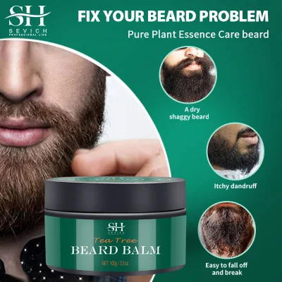 Organic Moisturizing Beard Oil Balm for Men Private Label Men Beard Balm