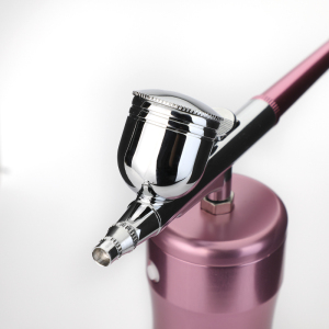 Portable  cordless rechargeable battery skin  Needle Art Kit 7cc Cup Capacity Air Brush Gun Spray Paint Makeup Airbrush Machines