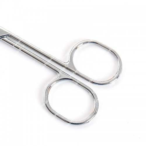 Professional Eyebrow Scissor Makeup Manicure Scissors Nails Cuticle Scissors Curved Pedicure Dead Skin Remover Makeup