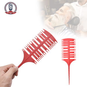 Professional Hairdresser Comb Hair Coloring Dyeing Highlight Salon Barber Tool non-slip Hair Coloring Comb Hair Style Tool