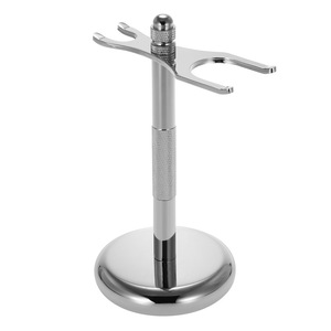 Pure Badger Hair Shaving Brush and Chrome Razor Stand Shaving Set