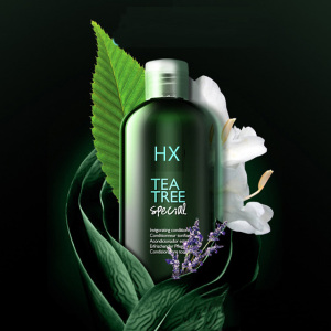 Pure naturi extract tea tree oil and peppermint special hair shampoo