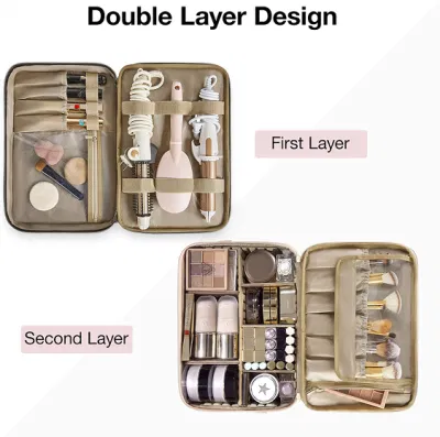 Water Resistant Portable Artist Storage Bag with Shoulder Strap for Cosmetics Cases Makeup Bag