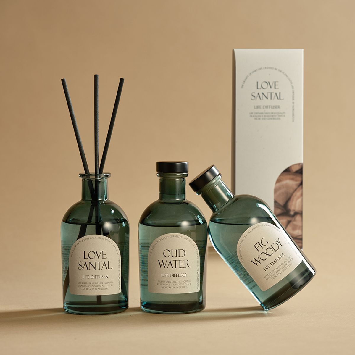(W.DRESSROOM) Life Perfume Diffuser Love Santal 200ml