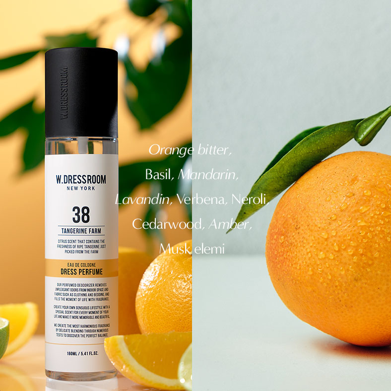 (W.DRESSROOM) NEW Dress Perfume Basic Season 3 No.38 Tangerine Farm 160ml