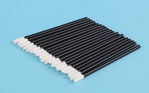 White/ Yellow/ Blue/ Pink Color Disposable Makeup Lip Brush Makeup Brush Eyelash Brush