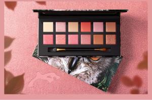 Wholesale makeup private label 12-color large eye shadow palette with beautiful color and easy to color