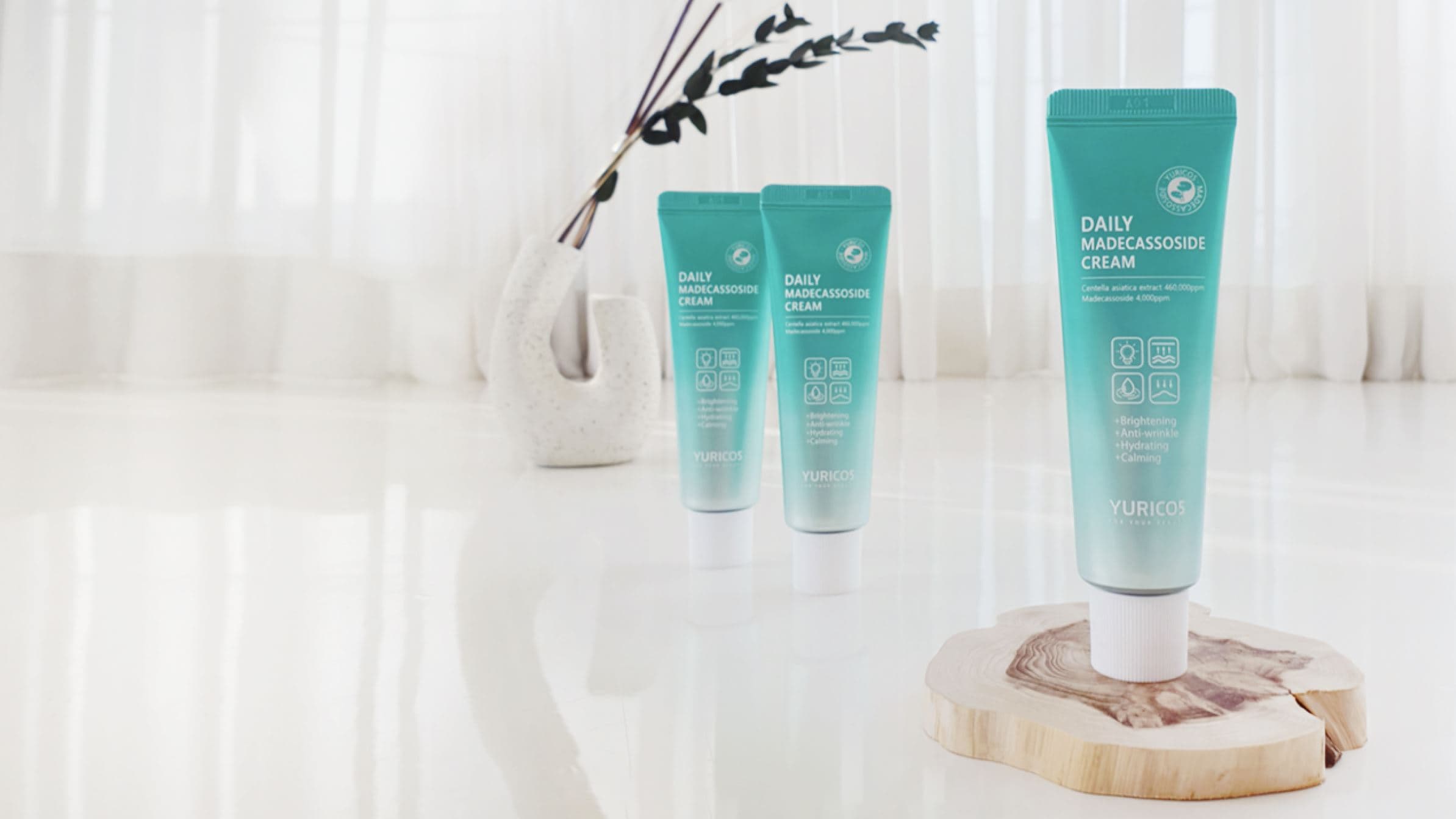 [Yuricos]Daily Madecassoside Cream tube