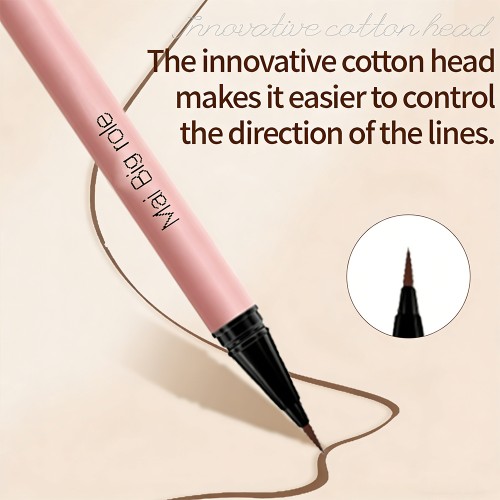 Private Label Liquid Eyeliner Pen OEM ODM, Waterproof Smooth Application, Custom Color & Tube Design, Fiber Tip / Felt Tip Optional