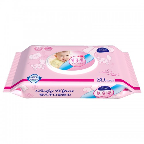 High Quality Baby Wipes With EDI Pure Water Nonscented Sensitive
