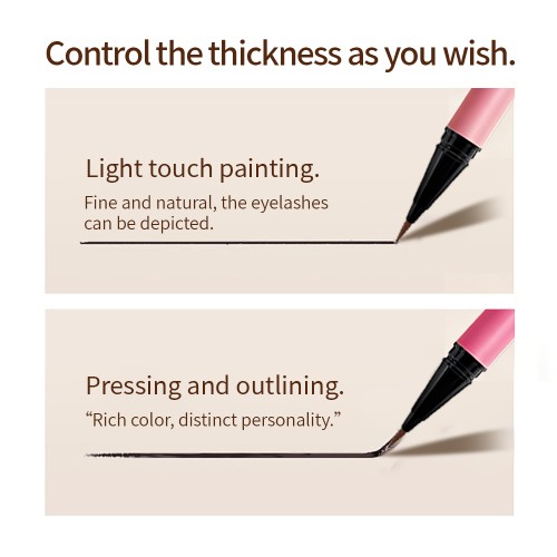 Private Label Liquid Eyeliner Pen OEM ODM, Waterproof Smooth Application, Custom Color & Tube Design, Fiber Tip / Felt Tip Optional