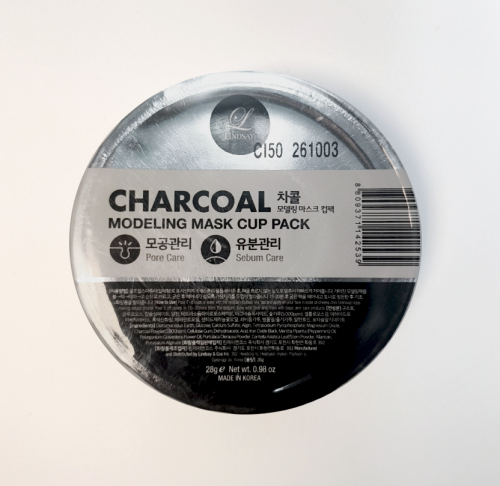 [LINDSAY Modeling Mask Cup Pack #Charcoal] Korean Beauty Korean skin care Korean Cosmetics Cruelty-Free Mask Pack Pore Shrinking