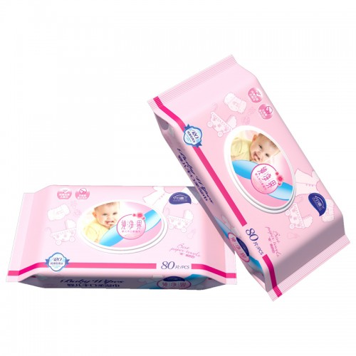 High Quality Baby Wipes With EDI Pure Water Nonscented Sensitive