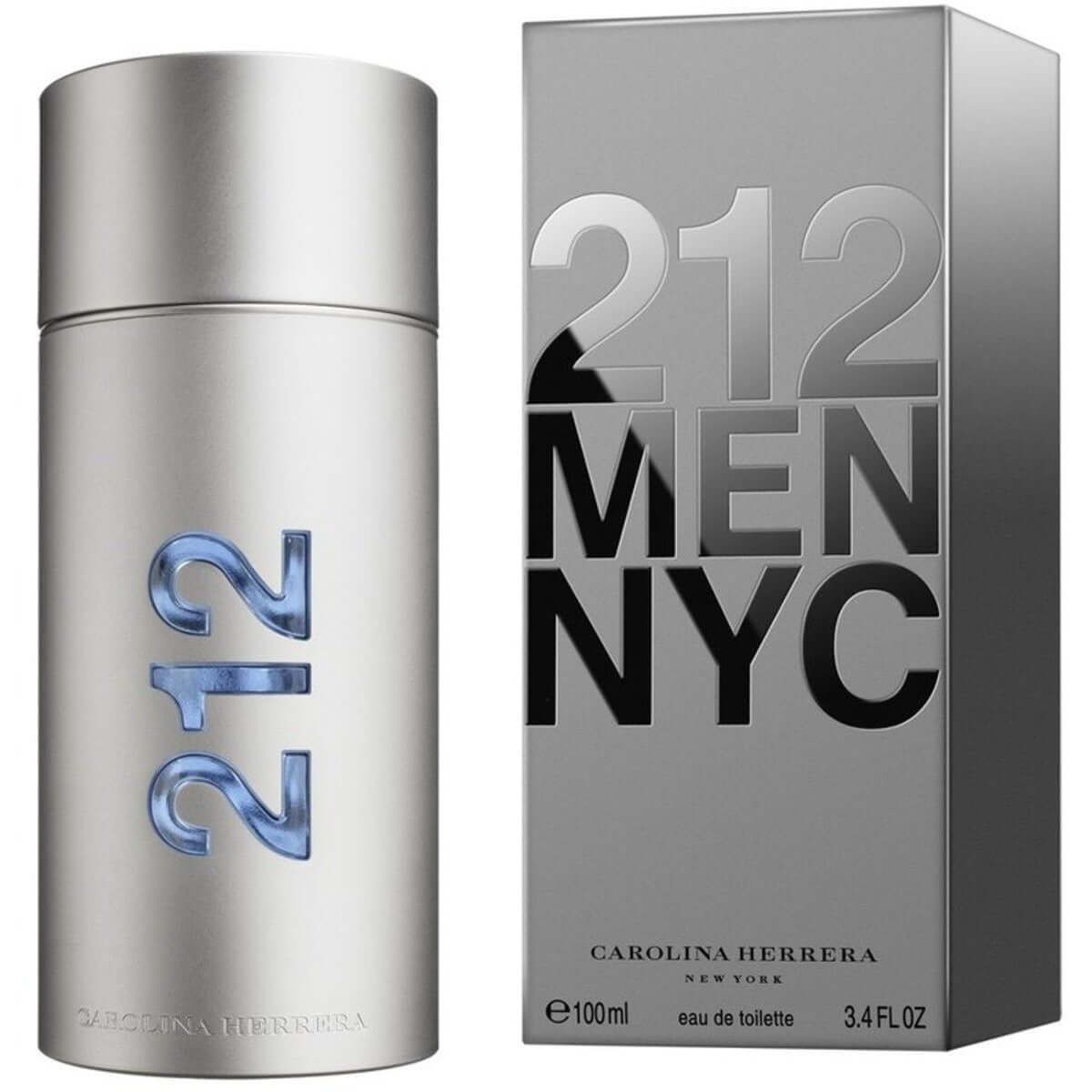 212 MEN NYC by Carolina Herrera cologne EDT 3.3 / 3.4 oz New