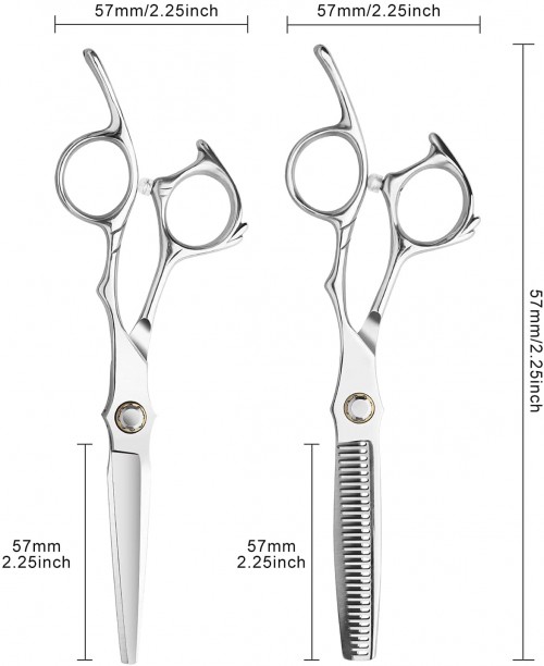 6.8 Barber Hair Shears Scissors & Thinning Scissors Hair Salon Blending Hair Shear Cutting Scissors