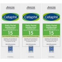 Cetaphil Daily Facial Moisturizer with Sunscreen SPF 15 (4 fl. oz., 3 pk.)