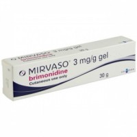 Mirvaso 0.5% gel (brimonidine) 3 mg/g gel