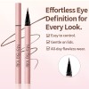 Private Label Liquid Eyeliner Pen OEM ODM, Waterproof Smooth Application, Custom Color & Tube Design, Fiber Tip / Felt Tip Optional