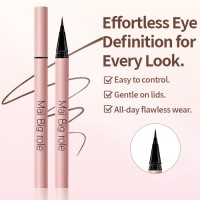 Private Label Liquid Eyeliner Pen OEM ODM, Waterproof Smooth Application, Custom Color & Tube Design, Fiber Tip / Felt Tip Optional