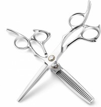 6.8 Barber Hair Shears Scissors & Thinning Scissors Hair Salon Blending Hair Shear Cutting Scissors
