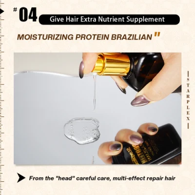 100ml Starplex Moisturizing Repairing Hair Care Protein Keratin Natural Organic Argan Hair Serum Oil