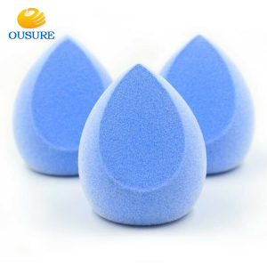 2019 hotsale fiber flocked beauty sponge makeup sponge