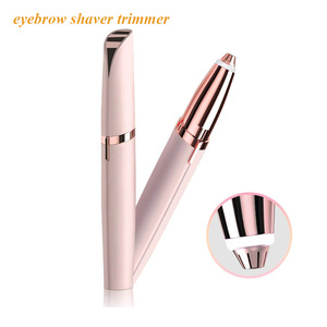 2019 Mini Painless Portable Precision Electric Eyebrow Hair Trimmer