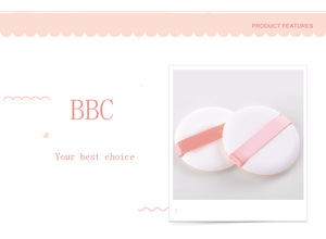 2019 Wholesale Cosmetics Makeup Tools Powder Puff Box Private Label Customized Makeup Air Cushion Power Puff