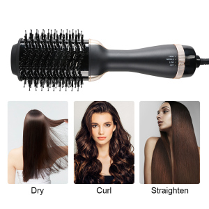 2021 new arrival Hot Air Brush 3 in 1 hair salon equipment OEM one step blow dryer brush custom hair dryer brush