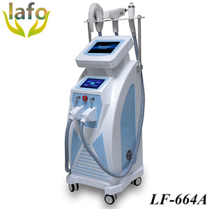 4 in 1 SHR IPL hair removal/ ipl laser hair removal machine/ shr ipl rf nd yag laser multifunction beauty salon equipment